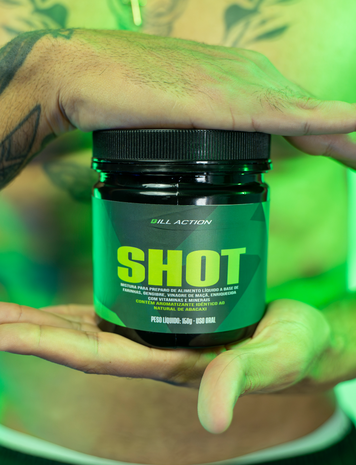 Bill Action Shot – Detox, Digestão e Pele Saudável 🥤