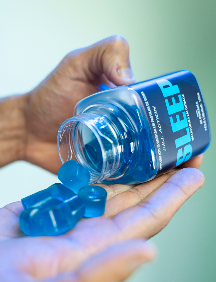 Bill Action Sleep – Gomas de Melatonina Natural 💤